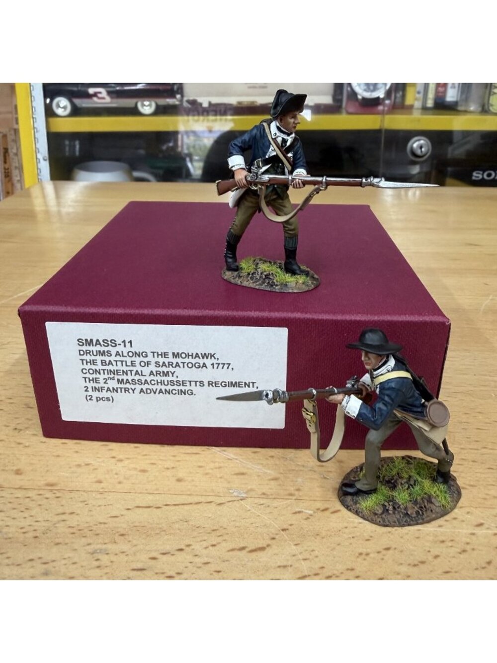 John Jenkins Designs SMASS-11 2nd Massachusetts Infantry Saratoga 2 Figures